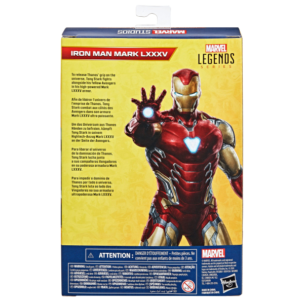 Marvel Studios Marvel Legends Actionfigur Iron Man Mark LXXXV 15 cm
