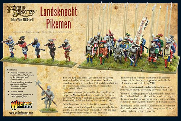 Pike & Shotte - Landsknechts Pikemen