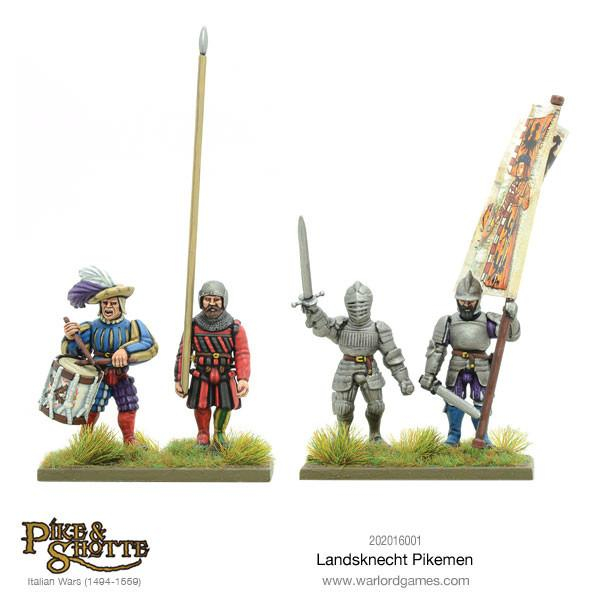 Pike & Shotte - Landsknechts Pikemen