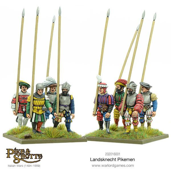 Pike & Shotte - Landsknechts Pikemen