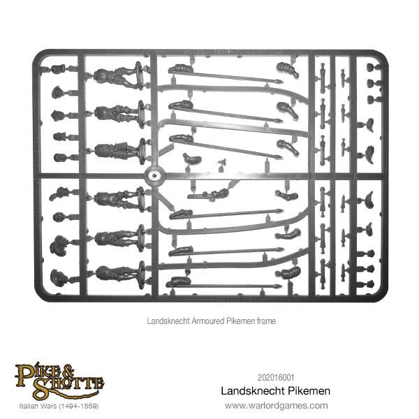 Pike & Shotte - Landsknechts Pikemen