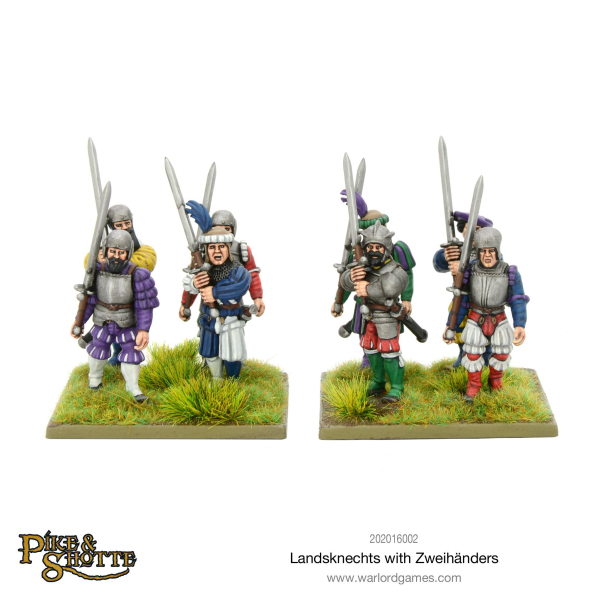 Pike & Shotte - Landsknechts with Zweihanders
