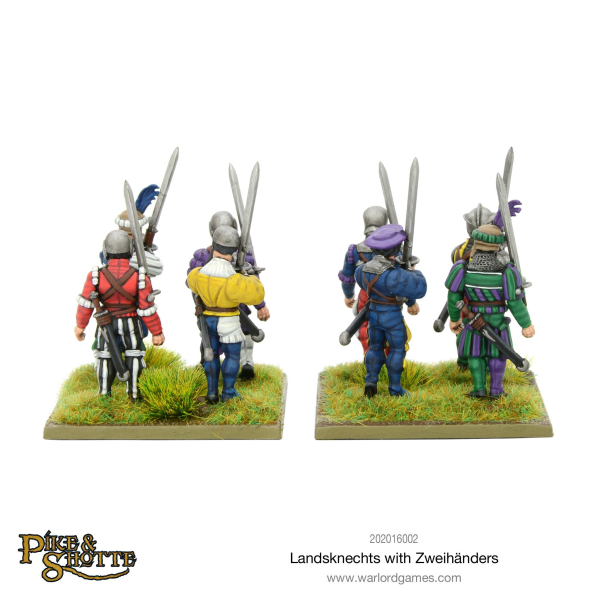 Pike & Shotte - Landsknechts with Zweihanders