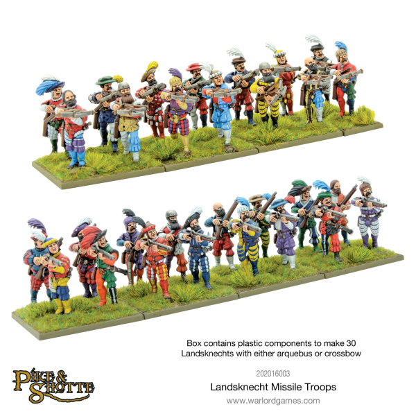 Pike & Shotte - Landsknechts Missile Troops