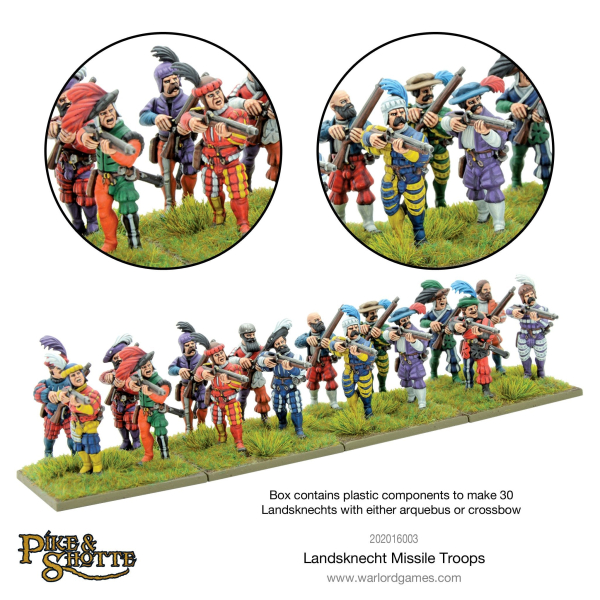 Pike & Shotte - Landsknechts Missile Troops
