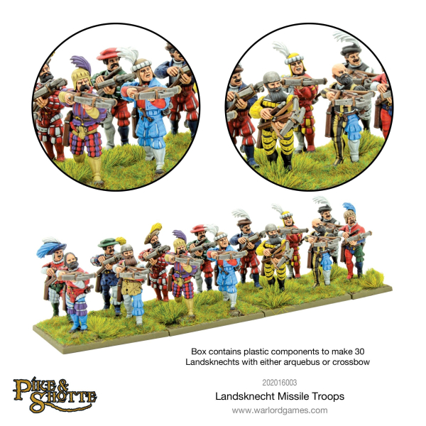 Pike & Shotte - Landsknechts Missile Troops