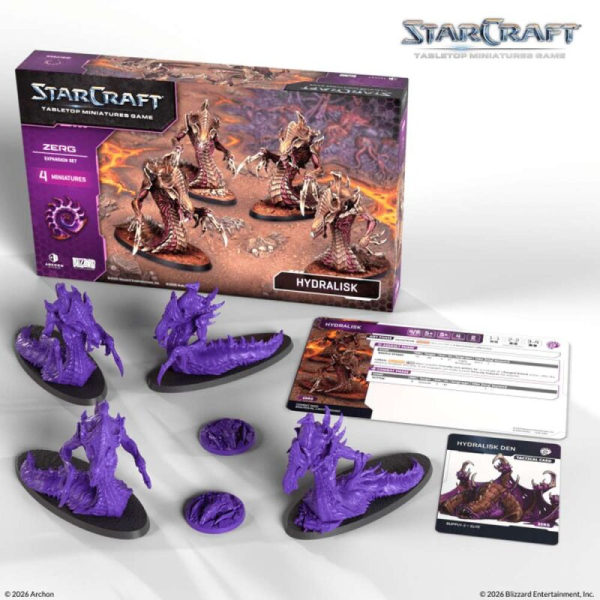StarCraft: The Miniatures Game - Zerg - Hydralisk - Expansion Set (EN)