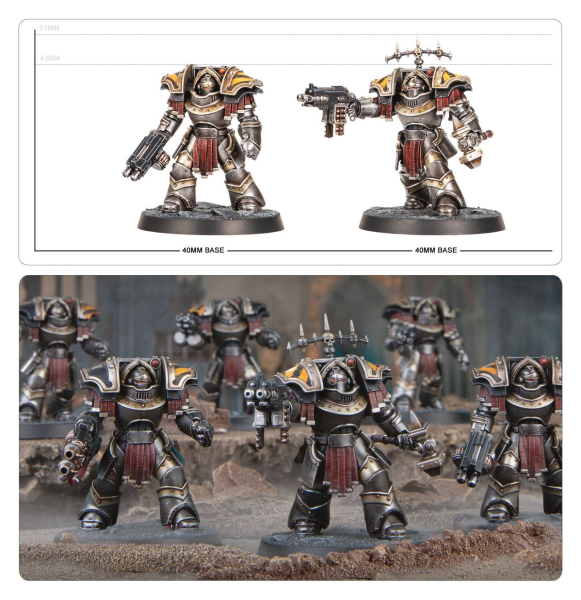 The Horus Heresy - Legiones Astartes: Cataphractii Terminators – Combi-Bolters & Power Fists