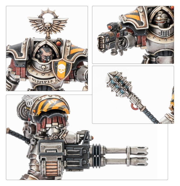 The Horus Heresy - Legiones Astartes: Cataphractii Terminators – Volkite Chargers & Power Mauls