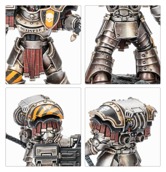 The Horus Heresy - Legiones Astartes: Cataphractii Terminators – Volkite Chargers & Power Mauls