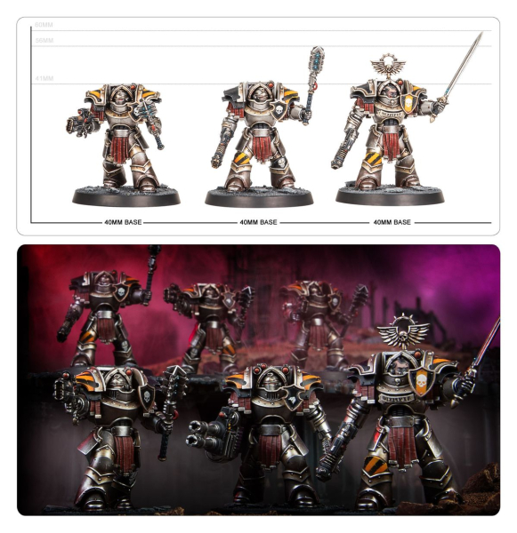 The Horus Heresy - Legiones Astartes: Cataphractii Terminators – Volkite Chargers & Power Mauls