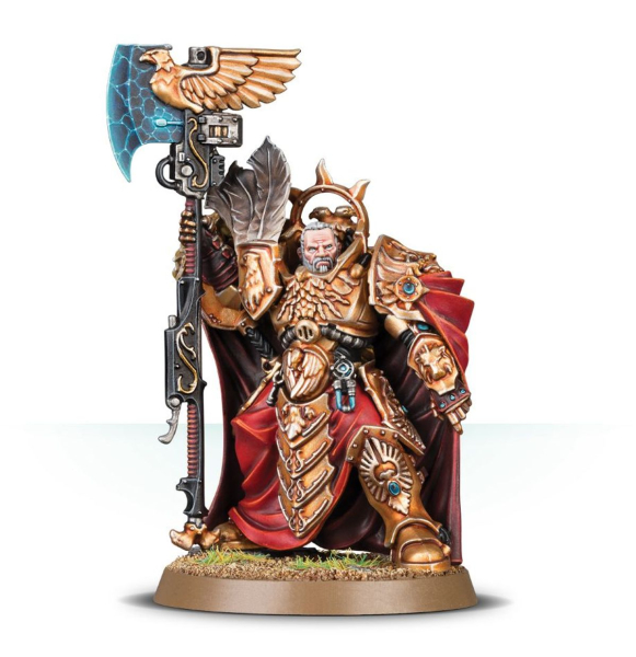 Warhammer®40.000- Adeptus Custodes: Captain-General Trajann Valoris