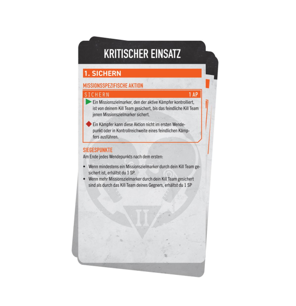 Warhammer®40.000 - Kill Team: Approved Ops Cards (Deutsch)
