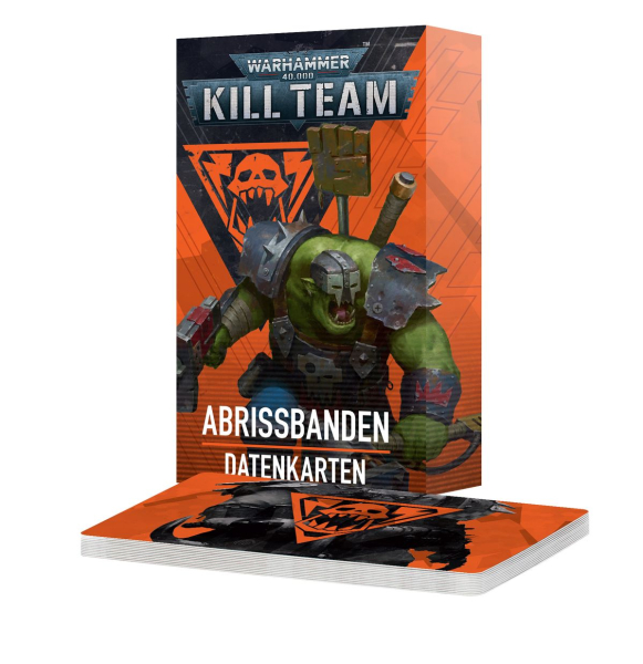 Warhammer®-40.000: Kill Team - Abrissbande - Datenkarten (Deutsche Ausführung)
