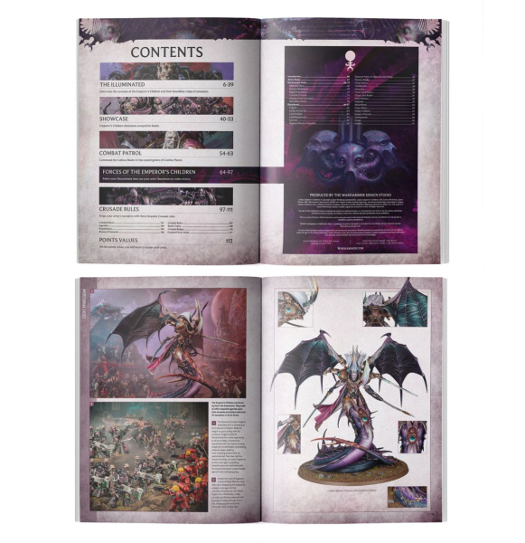 Warhammer®-40.000: Emperor’s Children - Codex: Emperor's Children (Englisch)