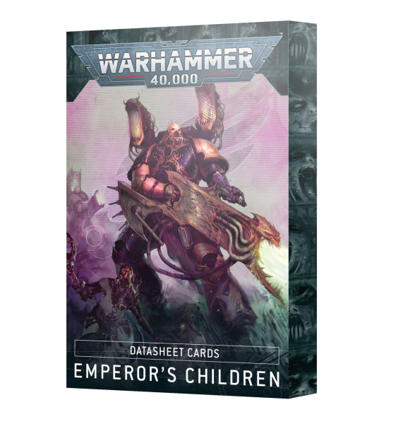 Warhammer®-40.000: Emperor’s Children - Datasheet Cards: Emperor's Children (Englisch)