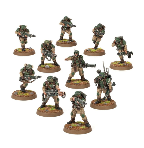 Warhammer®-40.000: ASTRA MILITARUM - Cadian Shock Troops