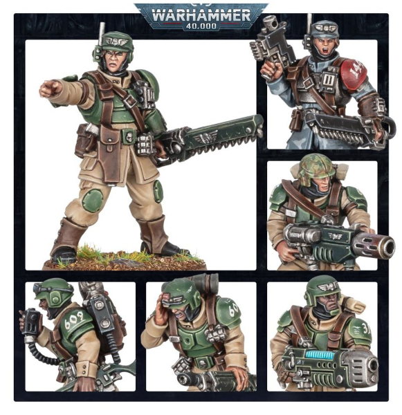 Warhammer®-40.000: ASTRA MILITARUM - Cadian Shock Troops