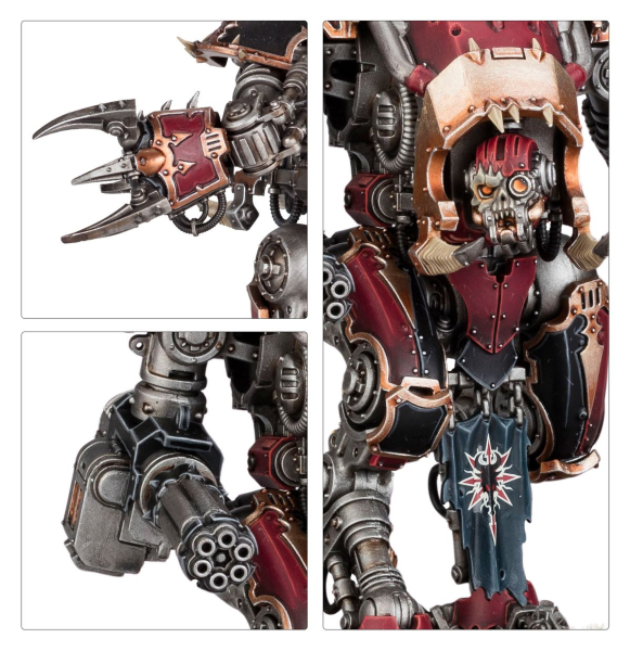 Warhammer®40.000 - Chaos Knights Battleforce: Houndpack Lance