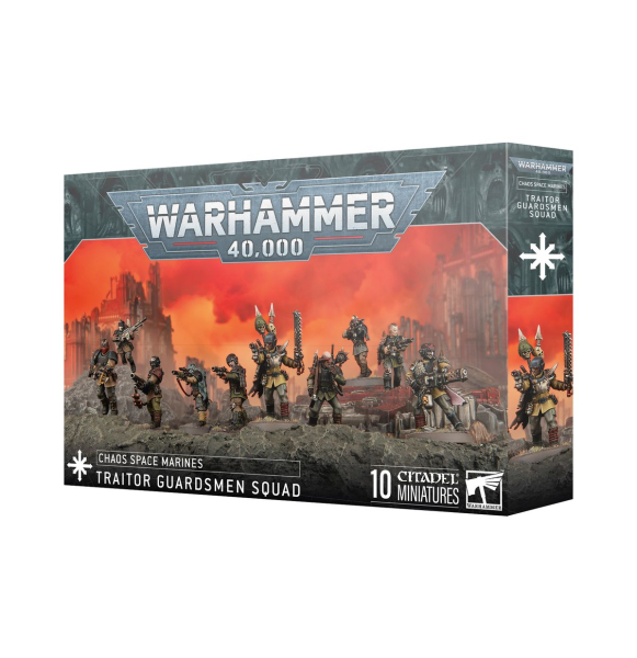Warhammer®-40.000: Chaos Space Marines: Traitor Guardsmen Squad