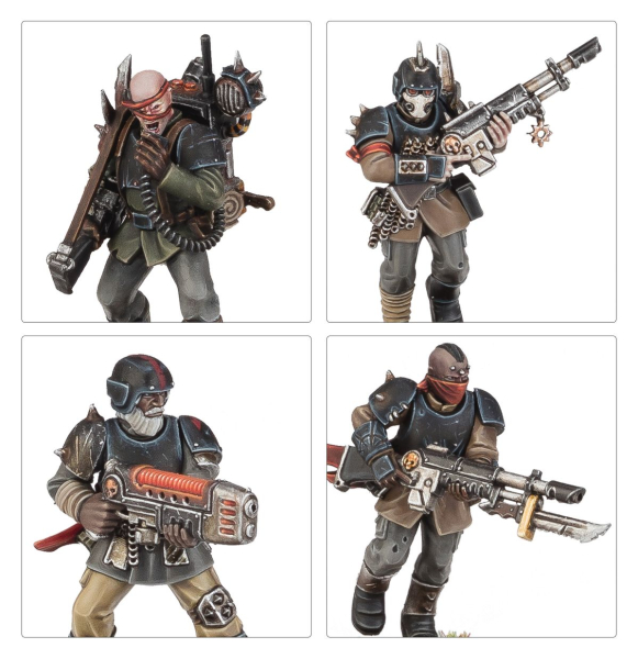 Warhammer®-40.000: Chaos Space Marines: Traitor Guardsmen Squad