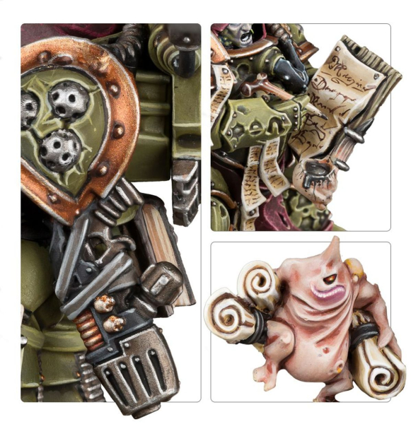 Warhammer®-40.000 - Death Guard: Scribbus Wretch, the Tallyman