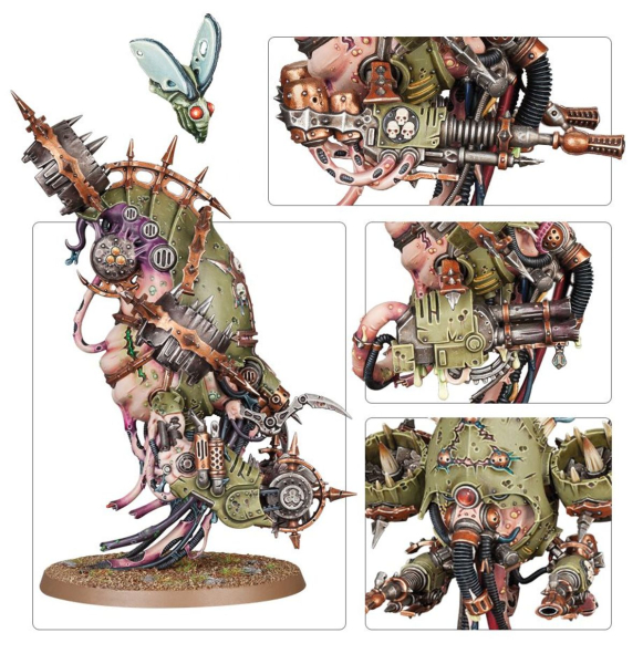Warhammer®-40.000 - Death Guard: Foetid Bloat-drone