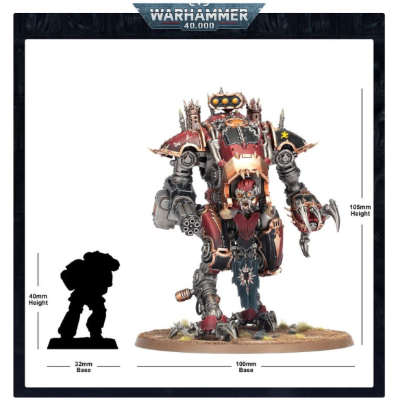 Warhammer®40.000 - Chaos Knights: War Dog