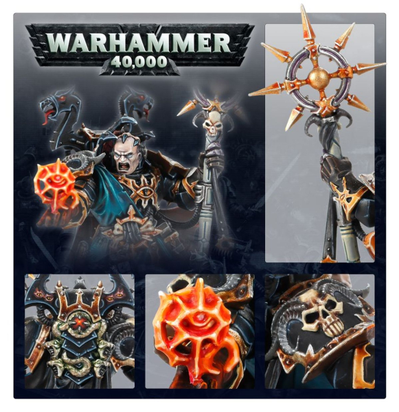 Warhammer®-40.000 - Chaos Space Marines: Sorcerer