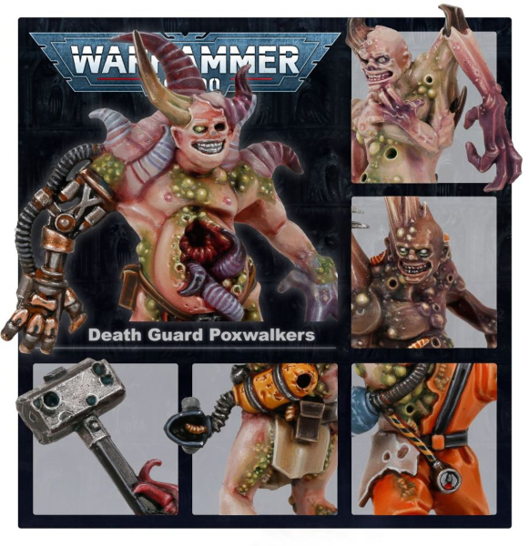 Warhammer®-40.000 - Death Guard: Poxwalkers