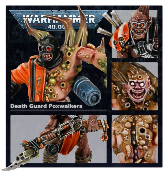 Warhammer®-40.000 - Death Guard: Poxwalkers