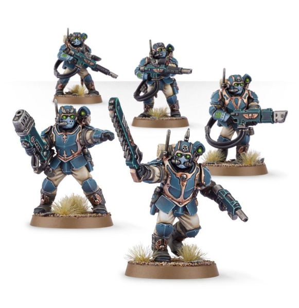 Warhammer®40.000- ASTRA MILITARUM: Tempestus Scions