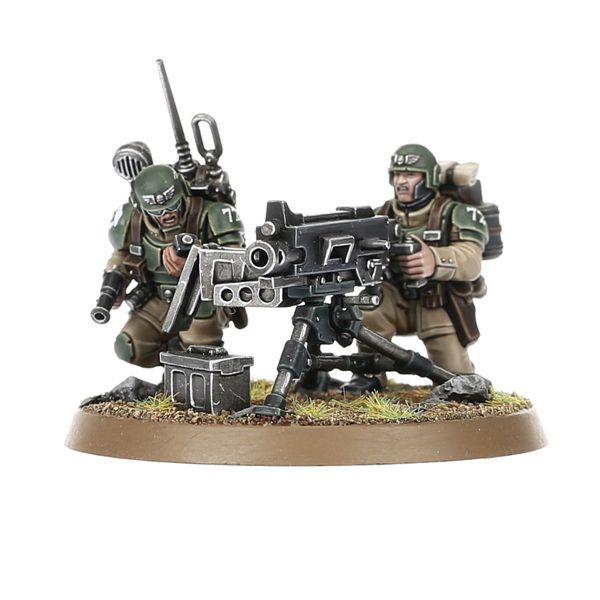 Warhammer®40.000- ASTRA MILITARUM: Cadian Heavy Weapons Squad