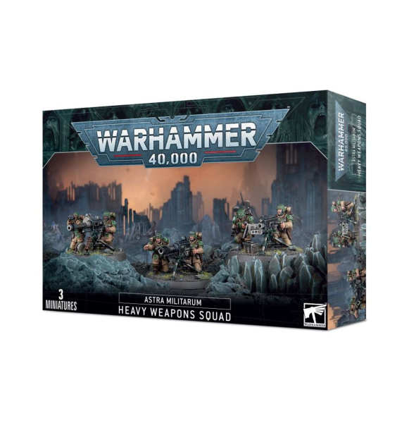 Warhammer®40.000- ASTRA MILITARUM: Cadian Heavy Weapons Squad