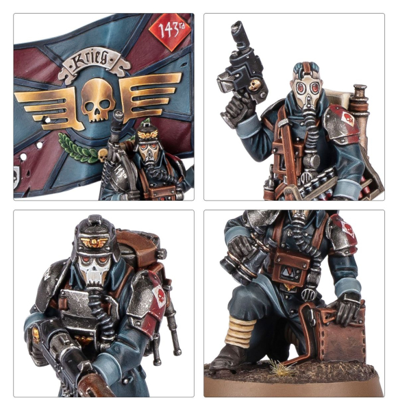 Warhammer®-40.000: Astra Militarum - Krieg Command Squad