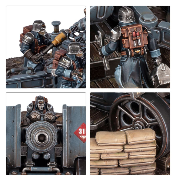 Warhammer®-40.000: Astra Militarum - Krieg Artillery Team
