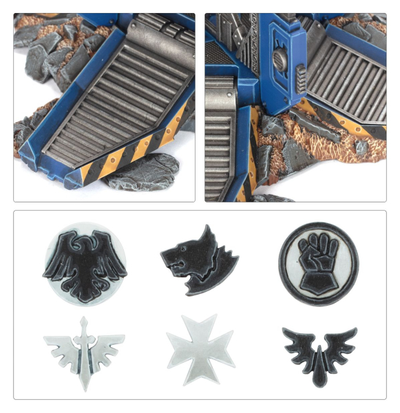 Warhammer®-40.000 - Space Marines: Drop Pods