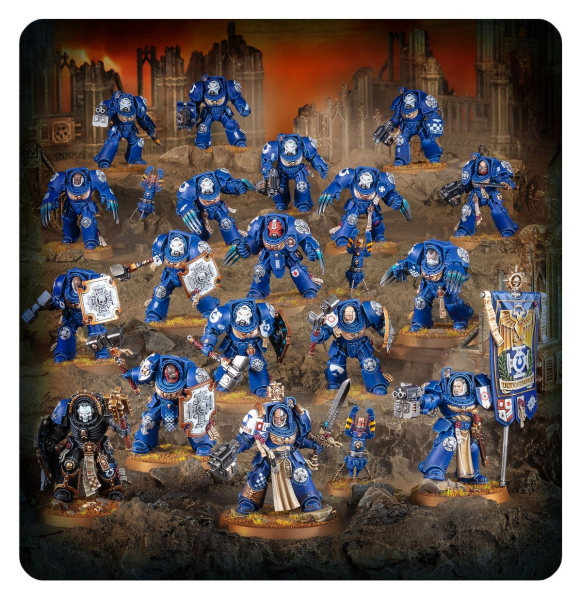 Warhammer®-40.000 - Space Marines Battleforce: Crux Terminatus *limitiert*