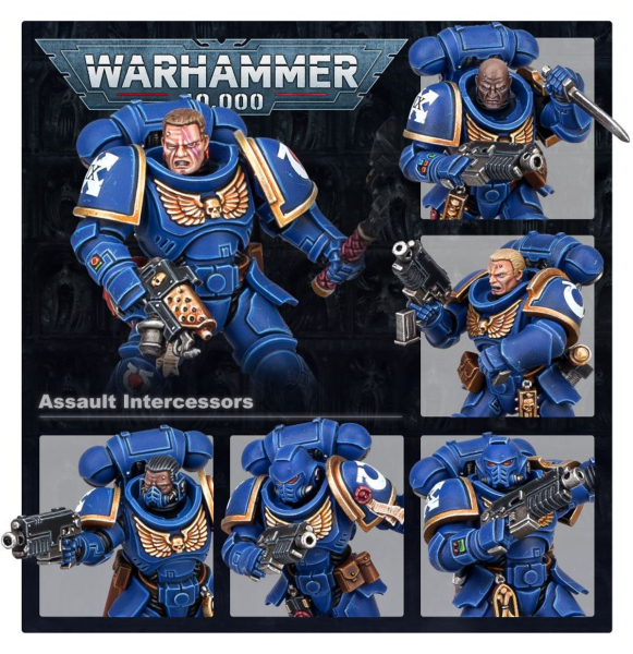 Warhammer®-40.000 - Space Marines - Assault Intercessors