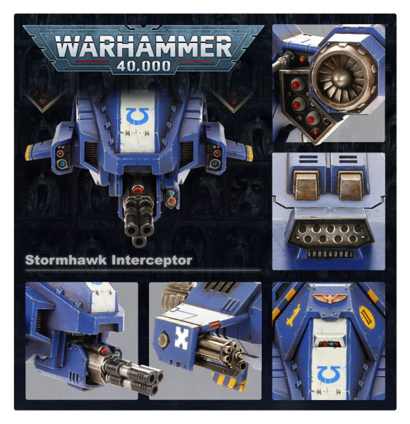 Warhammer®-40.000 - Space Marines - Stormhawk Interceptor