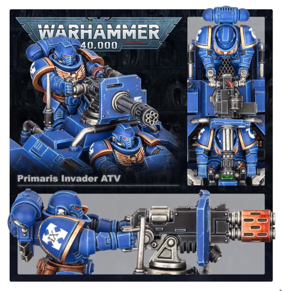 Warhammer®-40.000 - Space Marines: Primaris Invader ATV