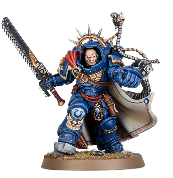Warhammer®-40.000 - Space Marines: Captain in Gravis Armour