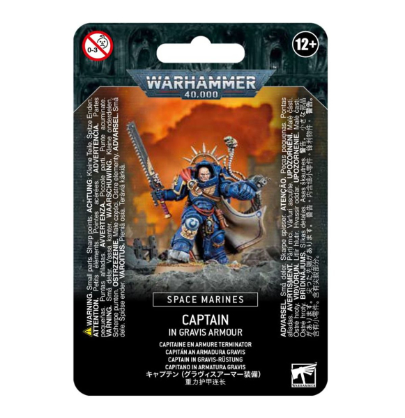 Warhammer®-40.000 - Space Marines: Captain in Gravis Armour