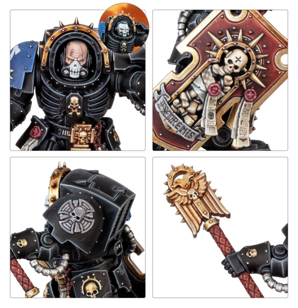 Warhammer®40.000 - Space Marines: Ordenspriester in Terminatorrüstung