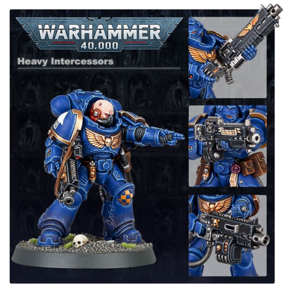 Warhammer®-40.000: Space Marines - Heavy Intercessor Squad