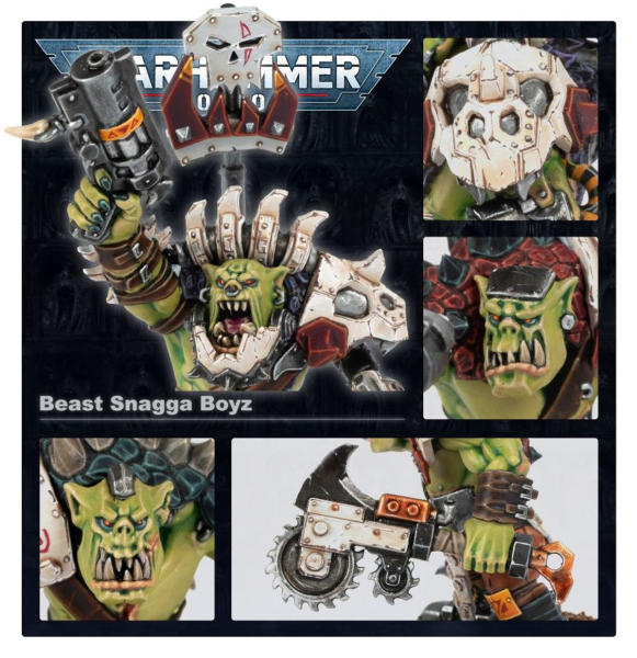 Warhammer®40.000 - Orks: Beast Snagga Boyz