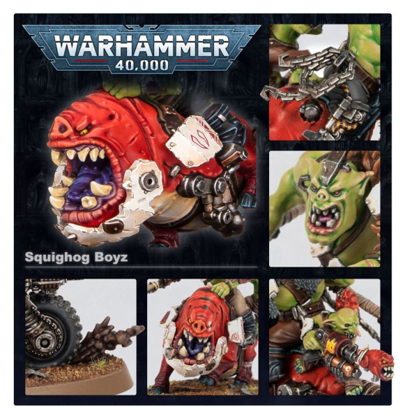 Warhammer®-40.000 - Orks: Squighog Boyz