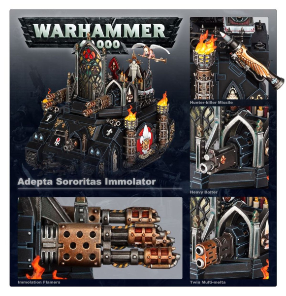 Warhammer®40.000- ADEPTA SORORITAS: Immolator