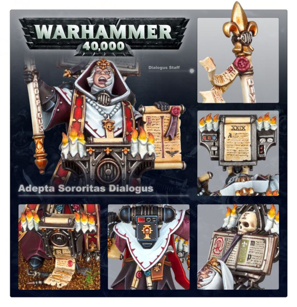 Warhammer®40.000- ADEPTA SORORITAS: Dialogis
