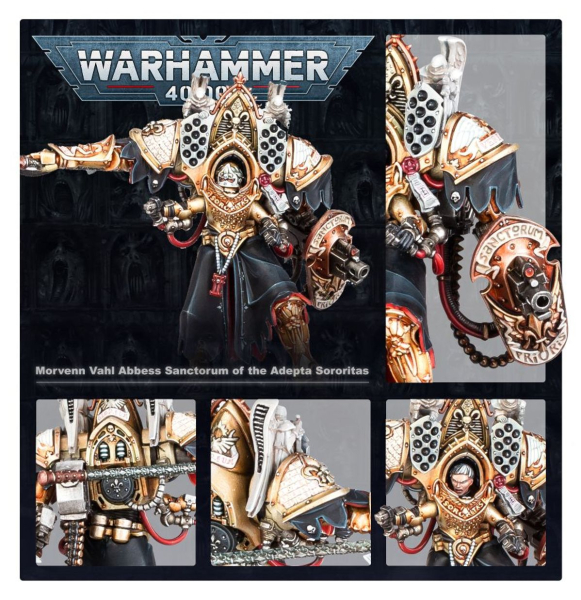 Warhammer®40.000- ADEPTA SORORITAS: Morvenn Vahl – Abbess Sanctorum der Adepta Sororitas